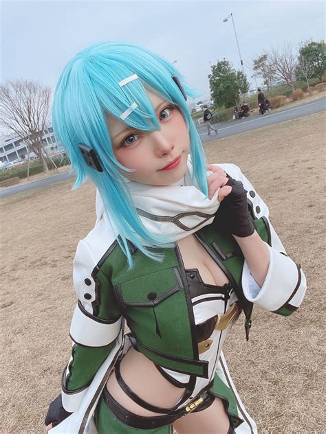 sinon cosplay|Sinon Cosplay by enako